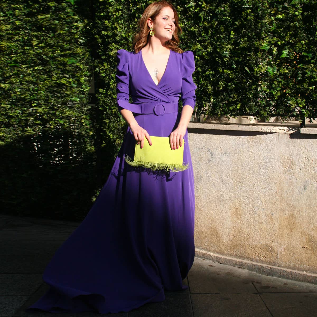 Vestido Velvet Morado